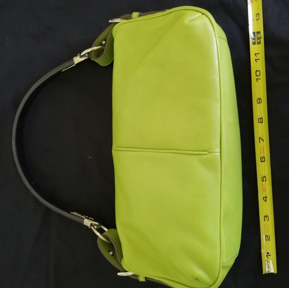 Sergio Rossi leather bag made in Italy